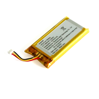 Lithium Polymer Battery 3.7V 600mAh for Bluetooth Device 
